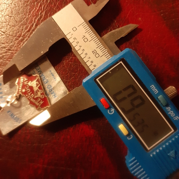 1960/70's Red Kentucky Souvenier Cloisonne Enamel Charm - Picture 11 of 12